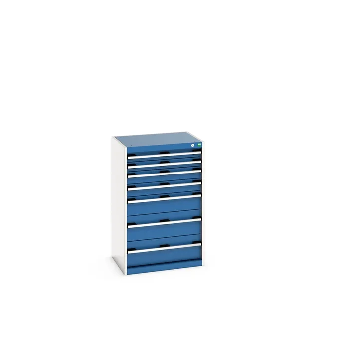 Armoire 7 tiroirs Bott, 1000mm x 525mm x 650mm