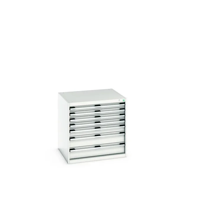 Armoire 7 tiroirs Bott, 800mm x 750mm x 800mm