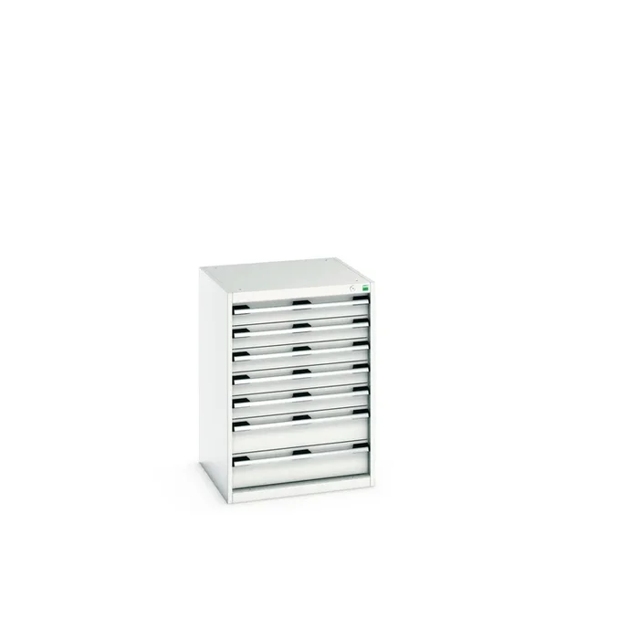 Armoire 7 tiroirs Bott, 900mm x 650mm x 650mm