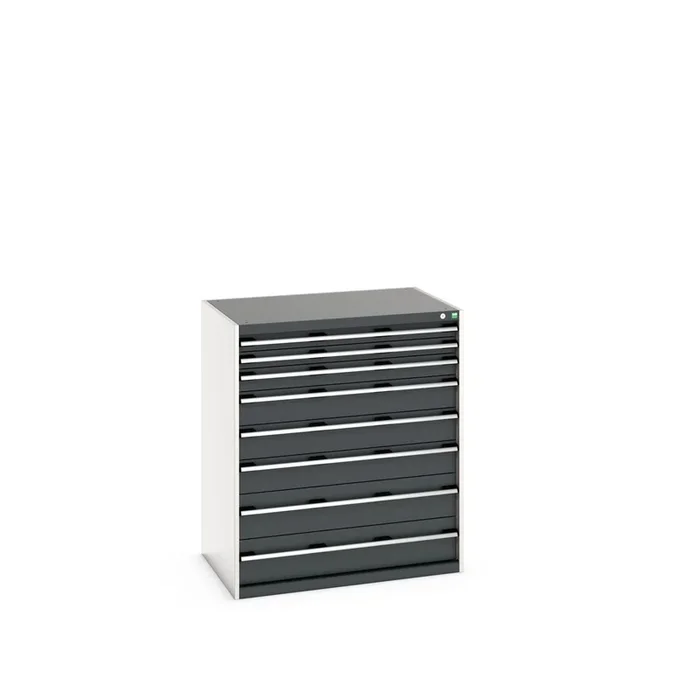 Armoire 8 tiroirs Bott, 1200mm x 750mm x 1050mm