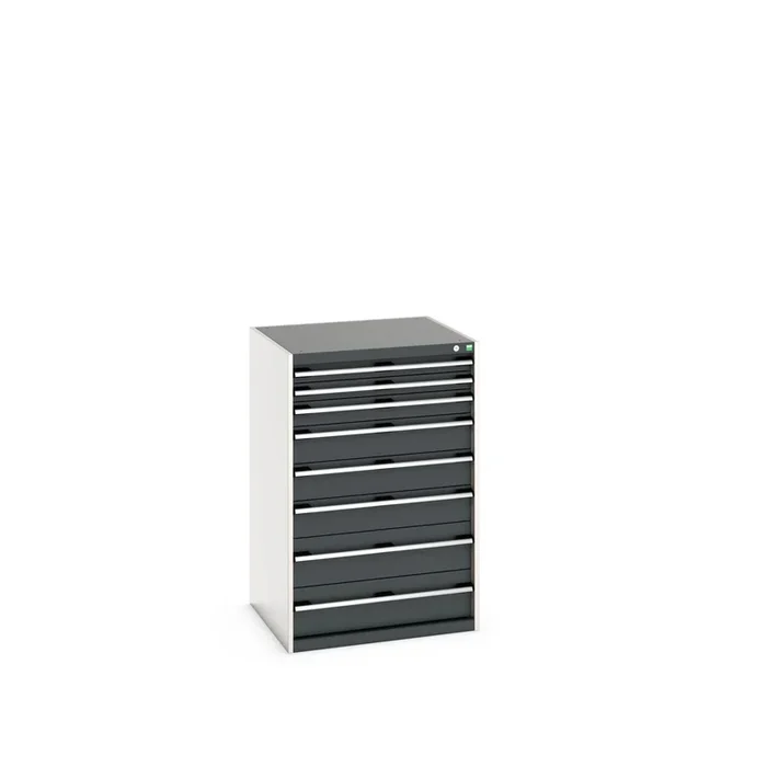 Armoire 8 tiroirs Bott, 1200mm x 750mm x 800mm
