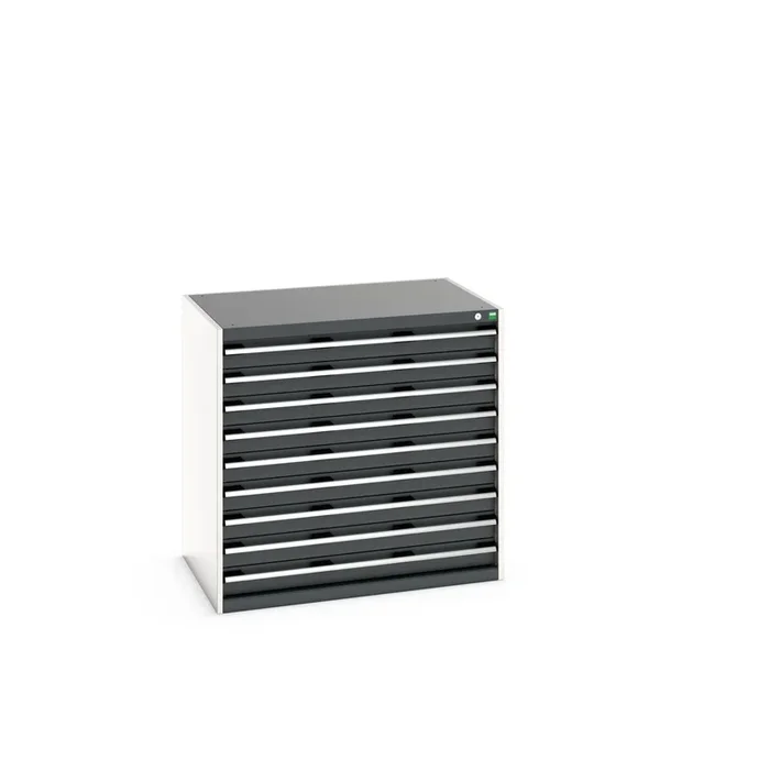 Armoire 9 tiroirs Bott, 1000mm x 750mm x 1050mm