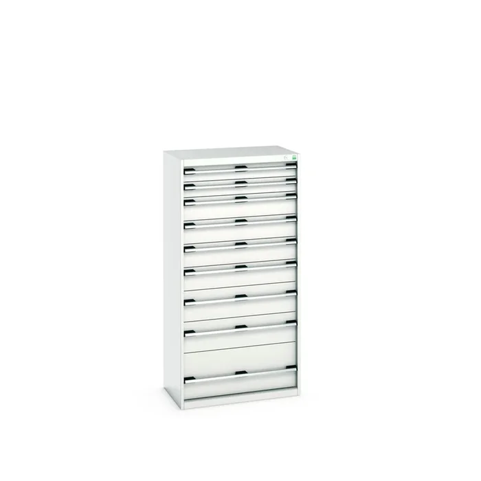 Armoire 9 tiroirs Bott, 1600mm x 525mm x 800mm