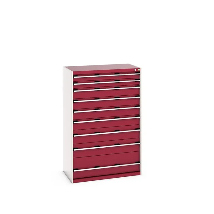 Armoire 9 tiroirs Bott, 1600mm x 650mm x 1050mm