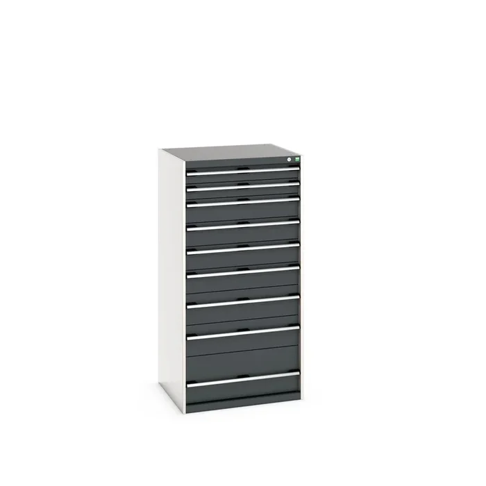 Armoire 9 tiroirs Bott, 1600mm x 750mm x 800mm