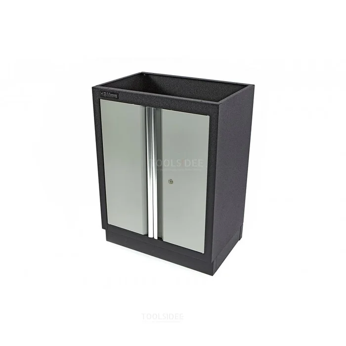 Armoire à outils professionnelle HBM avec portes pour équipement d’atelier