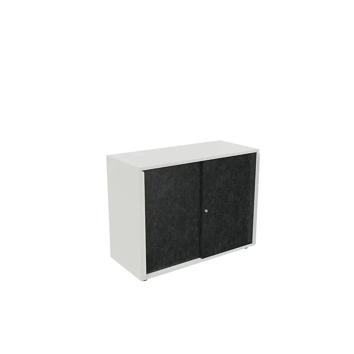 Armoire à portes coulissantes NEOTEX avec façade acoustique