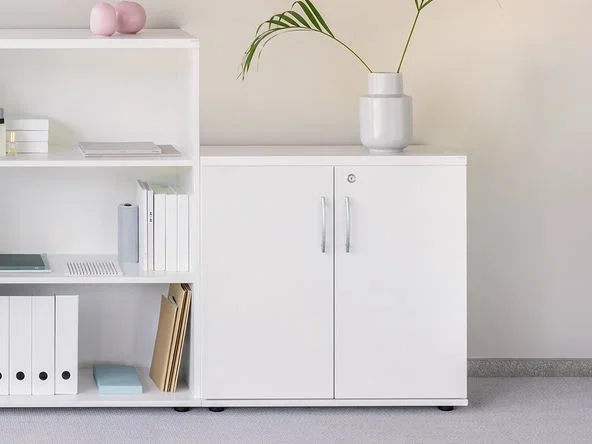 Armoire basse portes battantes MDD – MDD