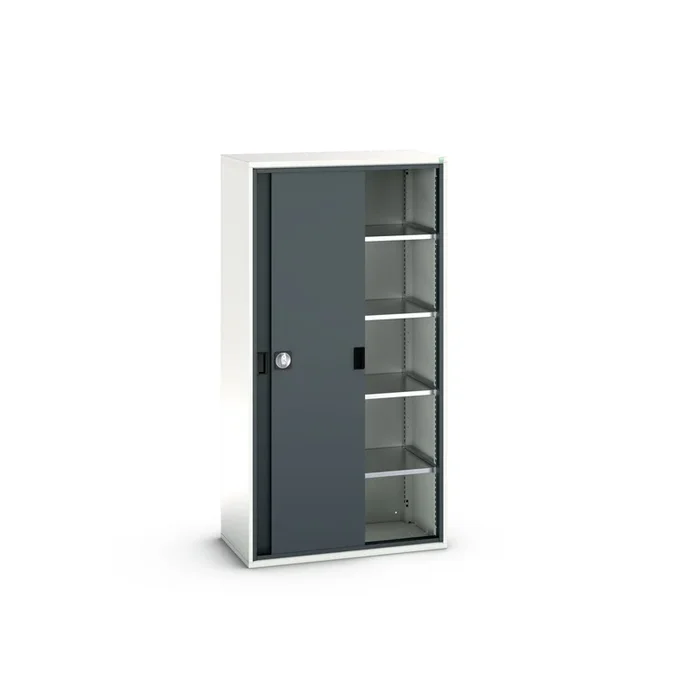Armoire Bott 2 portes en Tôle d’acier, 1050 x 550 x 2000mm