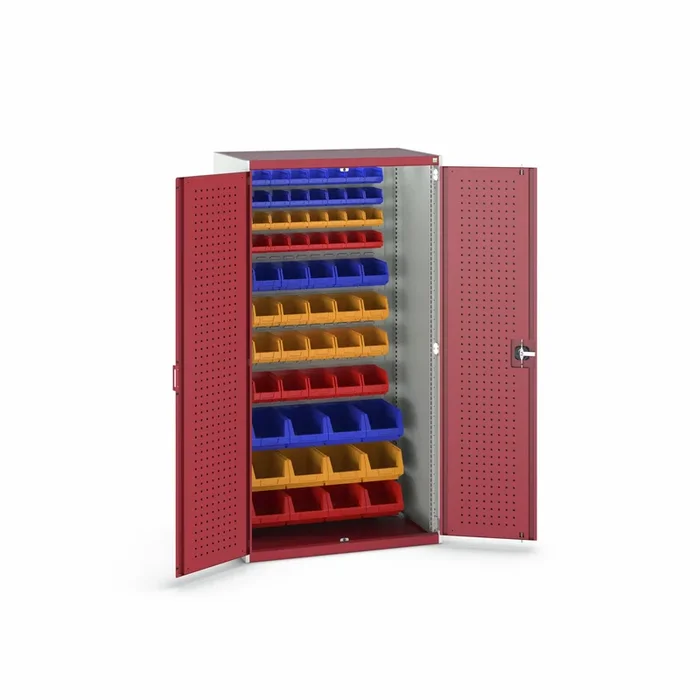 Armoire Bott 2 portes en Tôle d&rsquo;acier à poser au sol, 1050 X 650 X 2000mm