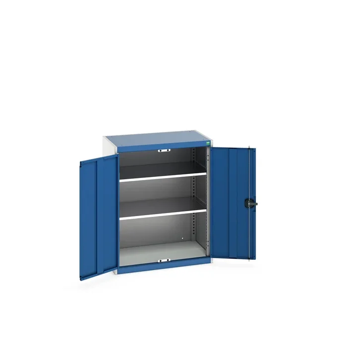 Armoire Bott 2 portes en Tôle d’acier à poser au sol, 800 X 525 X 1000mm