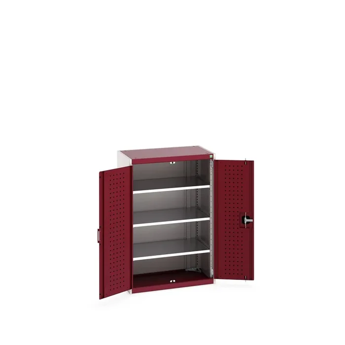 Armoire Bott 2 portes en Tôle d’acier à poser au sol, 800 X 525 X 1200mm