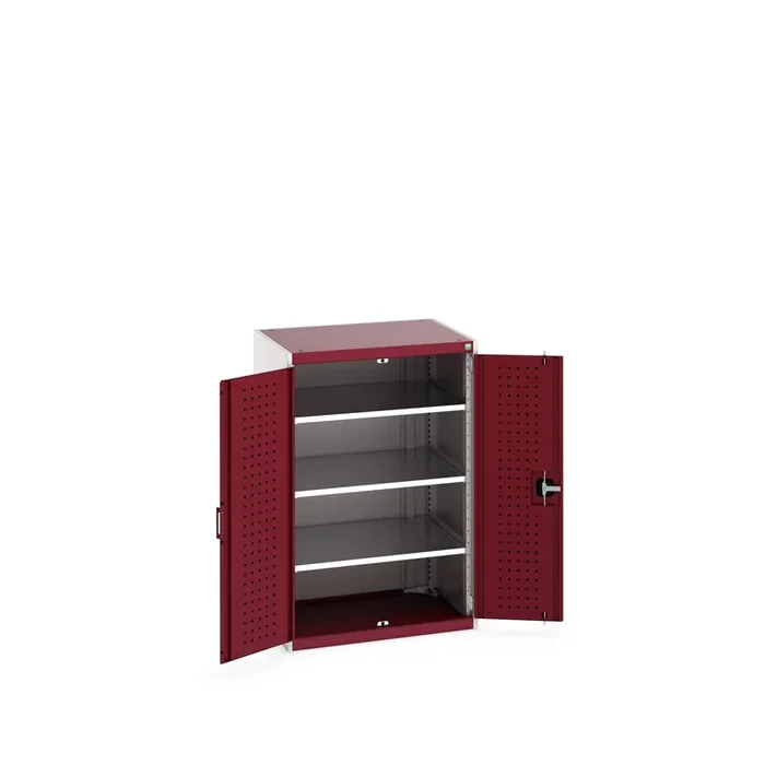 Armoire Bott 2 portes en Tôle d’acier à poser au sol, 800 X 650 X 1200mm