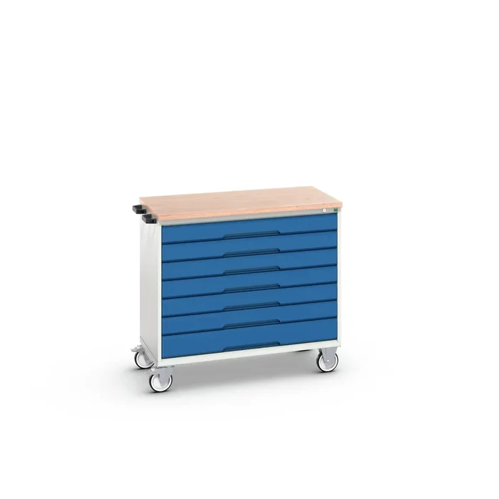 Armoire Bott en Tôle d’acier à poser au sol, 1050 x 600 x 980mm
