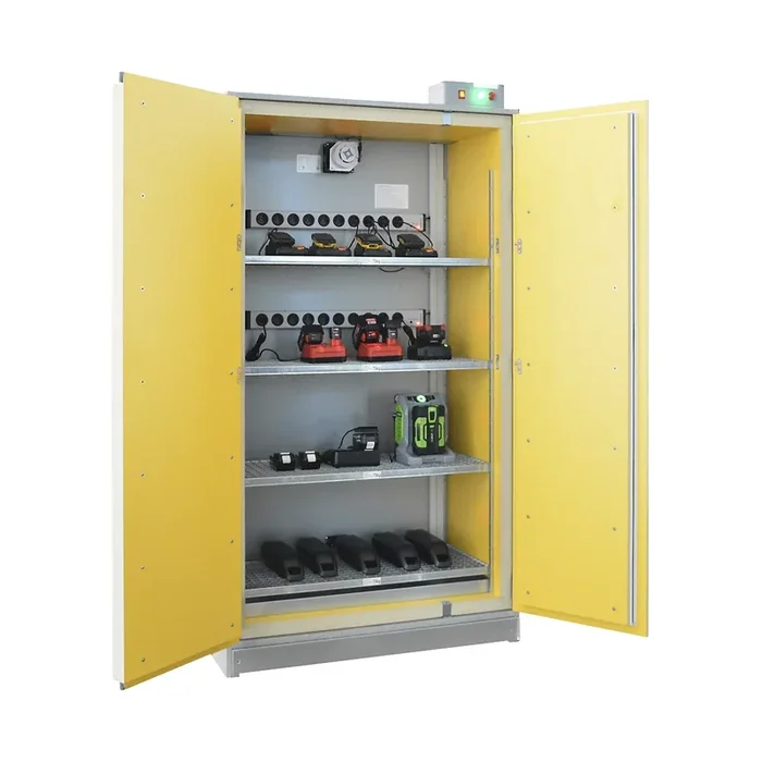 Armoire de sécurité pour le chargement d&rsquo;accumulateurs SiS Li-Ion Basic Charge EI 90 – LaCont