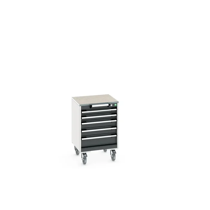 Armoire de stockage Bott en Tôle d’acier à poser au sol, 525 X 525 X 790mm