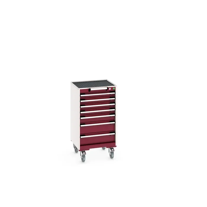 Armoire de stockage Bott en Tôle d’acier à poser au sol, 525 X 525 X 985mm