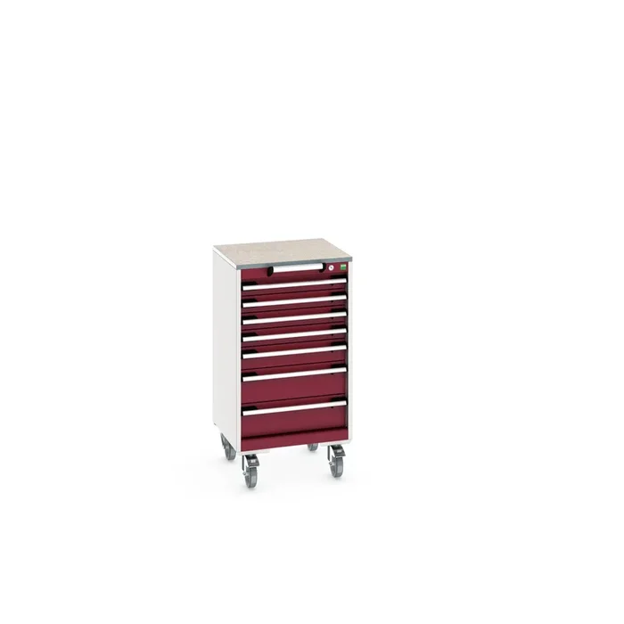 Armoire de stockage Bott en Tôle d’acier à poser au sol, 525 X 525 X 990mm