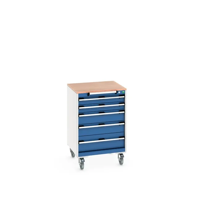 Armoire de stockage Bott en Tôle d’acier à poser au sol, 650 X 650 X 990mm