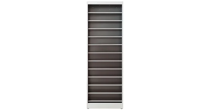 Armoire en acier sans porte 12 étagères MW Tools