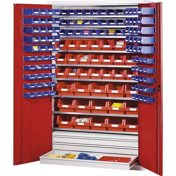 Armoire grande capacité en tôle d’acier – eurokraft pro