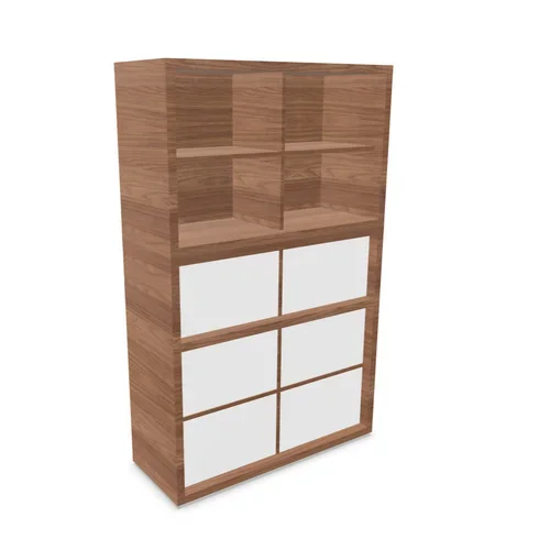 Armoire haute KARA – 6 portes battantes