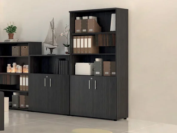Armoire haute portes basses SPLC L100 H193 – Harmony