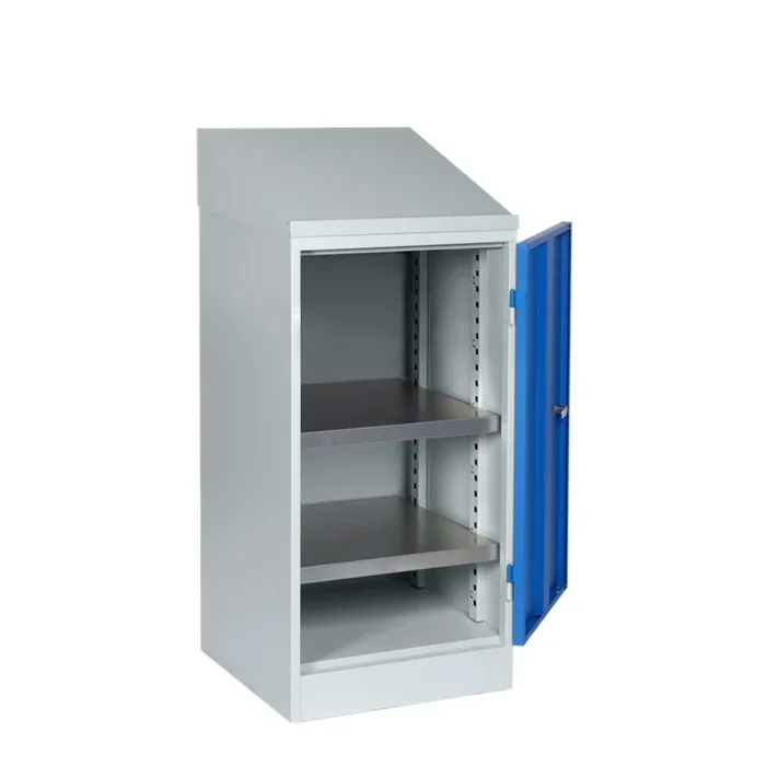 Armoire pupitre 2 étagères