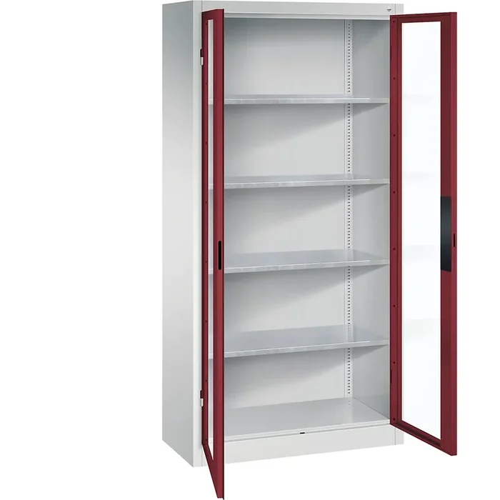 Armoire vitrée à portes battantes – C+P