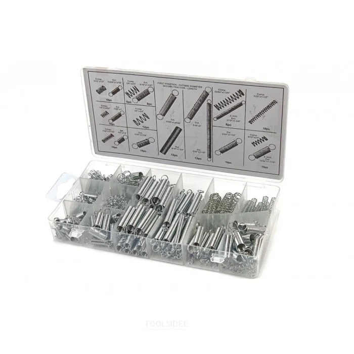 Assortiment de 200 ressorts HBM