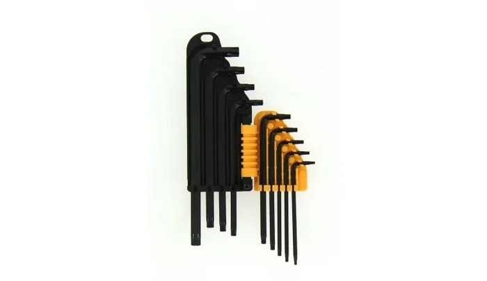 Assortiment de 9 clés mâle Torx – T8 à T50 – Ref 114014 – Ironside