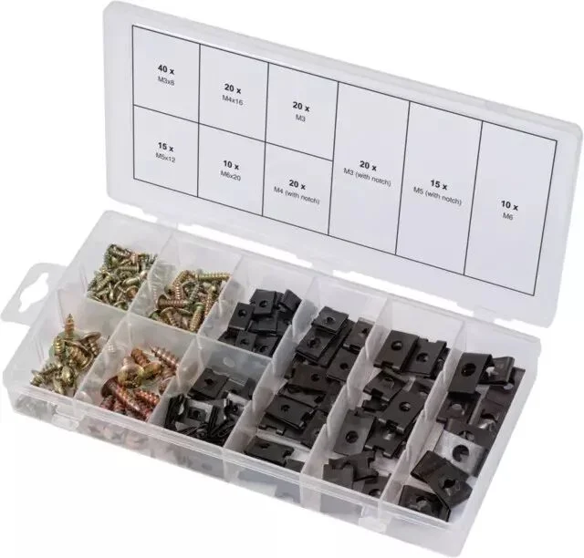 Assortiment de vis et d’écrous gage coffret de 170 pieces ks