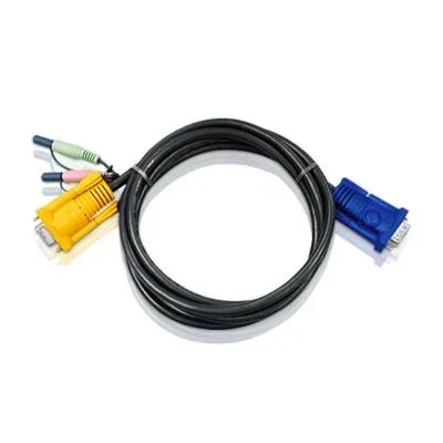 Aten 2l5205a câble kvm noir 5 m