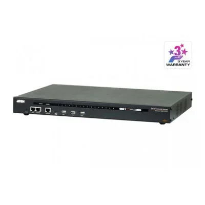 Aten serveur console série à 16 ports avec double alimentation/réseau local