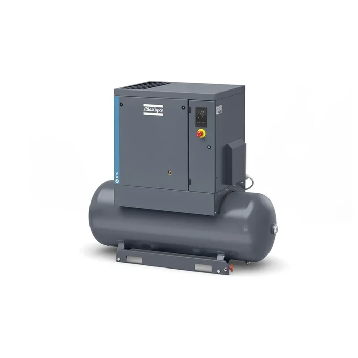 Atlas Copco compresseur à vis G 15 P – 10 bar, réservoir inclus