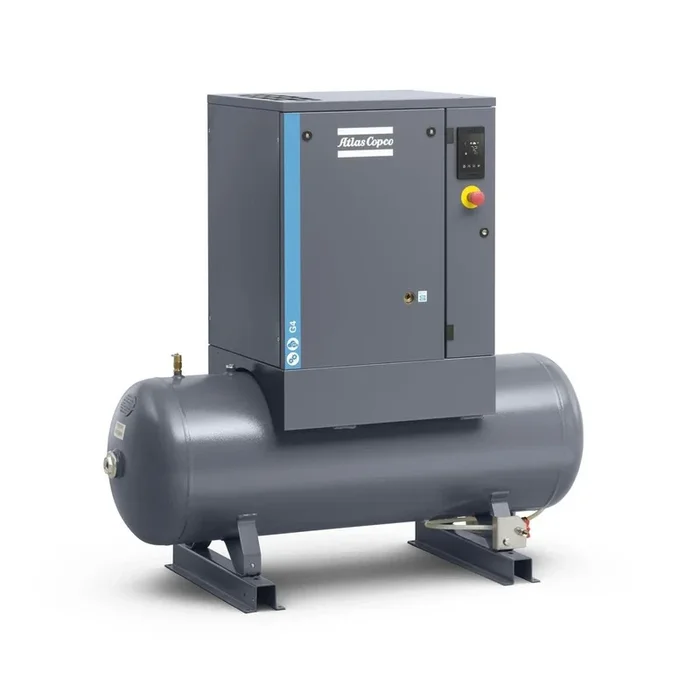 Atlas Copco compresseur à vis G 4 P -10 bar DOL, réservoir inclus