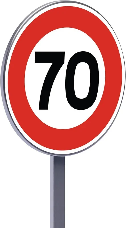 B14-650-Classe 2-Limitation de vitesse à 70km/h TALIAPLAST – 523682