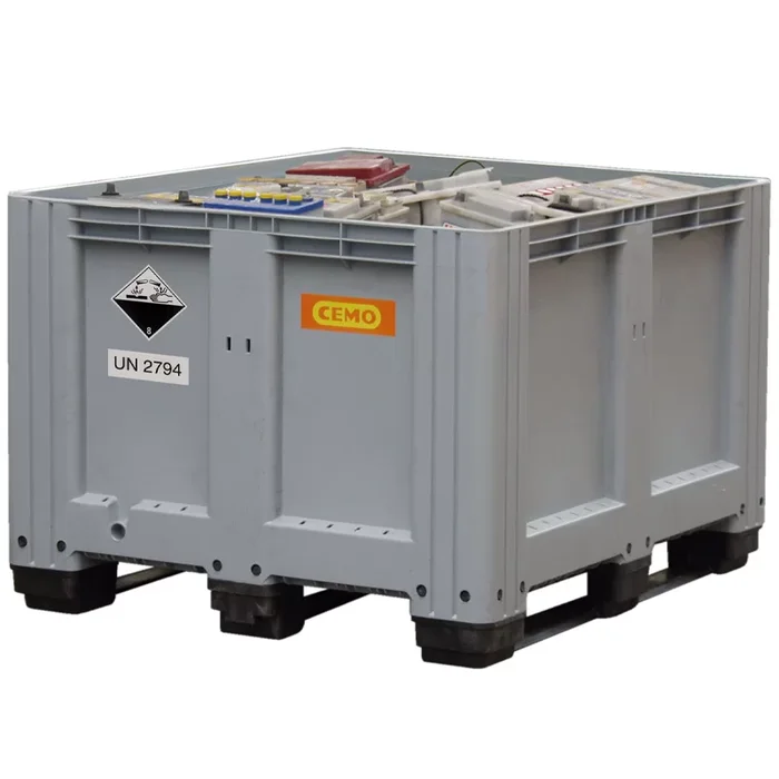 Bac a batteries Palox 610L VL et PL sans couvercle – 120 x 100 x 76 cm