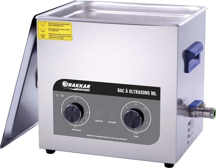 Bac à ultrasons DRAKKAR 10L – 07901