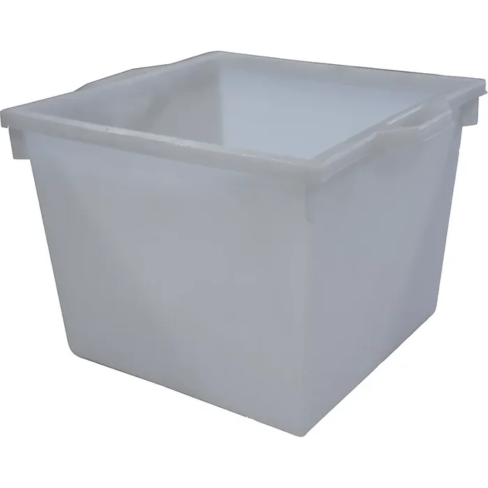 Bac gerbable en polyéthylène, construction conique