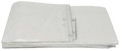 BACHE DE COUVERTURE TRANSPARENTE 8MX10M 130GR/M² – 18681