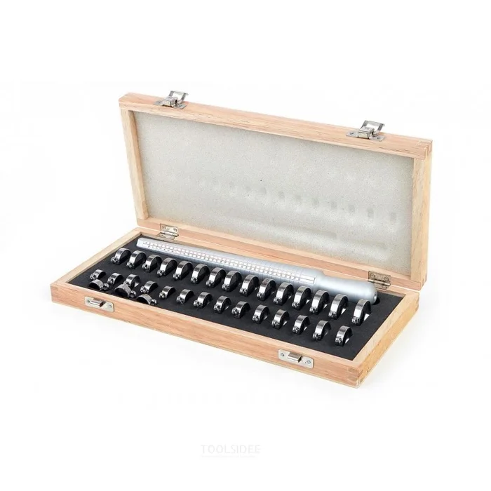 Baguette en aluminium HBM avec tailles de bague
