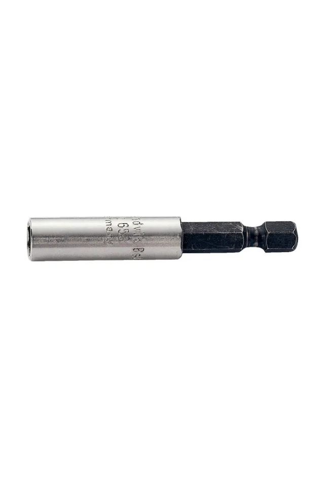 Bahco KMR653-1P – Porte-embouts magnétiques universels 6 pans 1/4″ avec bague de rétention, 60 mm