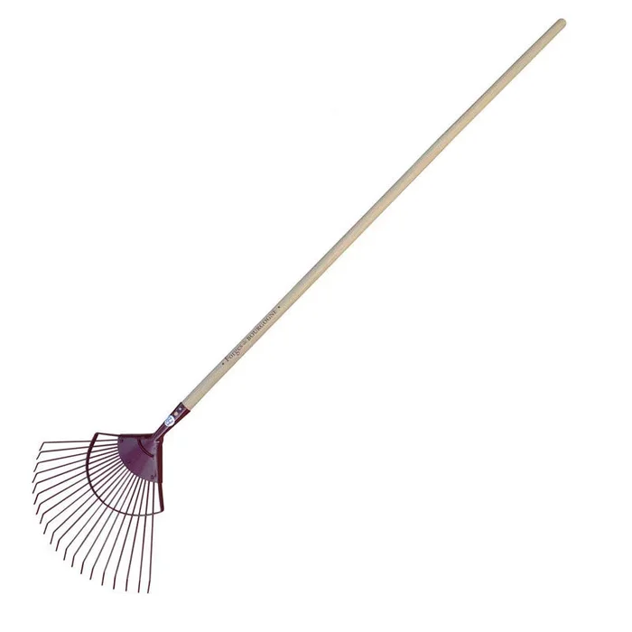Balai à gazon DENTS RONDES Professionnel EMMANCHÉ 1.5 M PERRIN FORGE DE BOURGOGNE – 500513