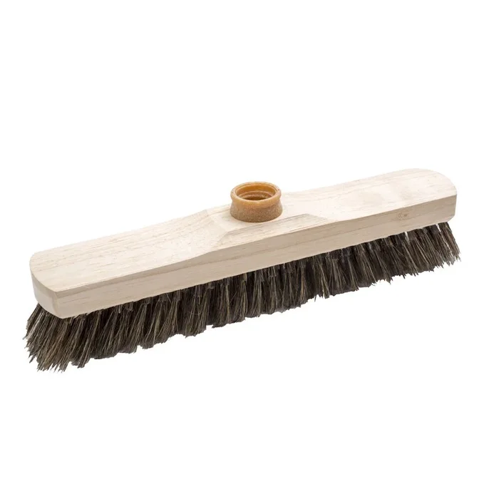 Balai droit soie 30 cm semelle en bois FSC – NESPOLI – 491170