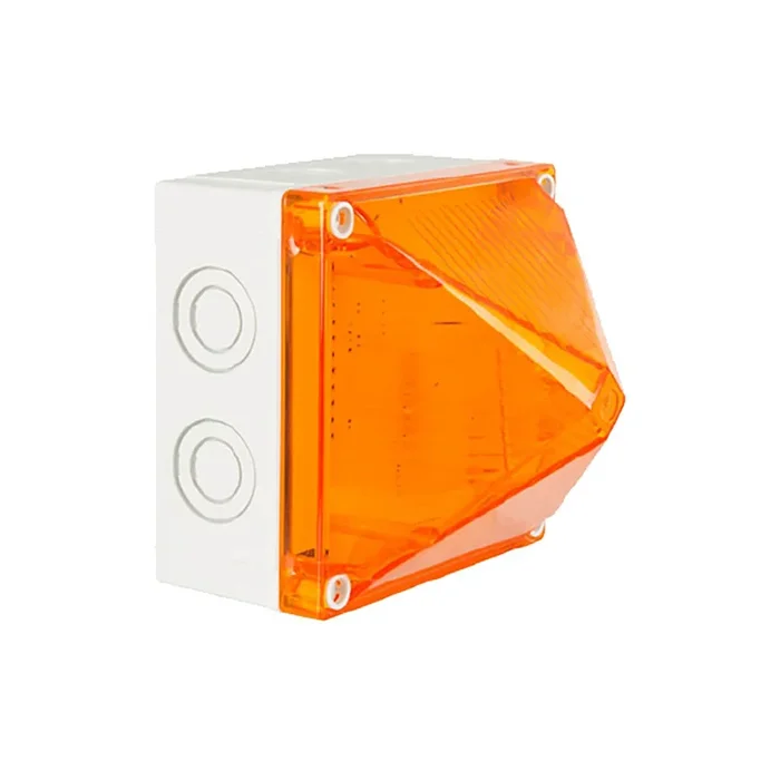 Balise à LED clignotante à LED Ambre Moflash série LED700, 85 → 280 V.