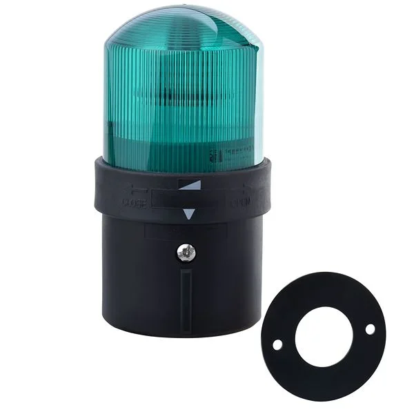 Balise à LED clignotante Incandescence, LED verte Schneider Electric série Harmony XVB Universal, 24 V c.a.
