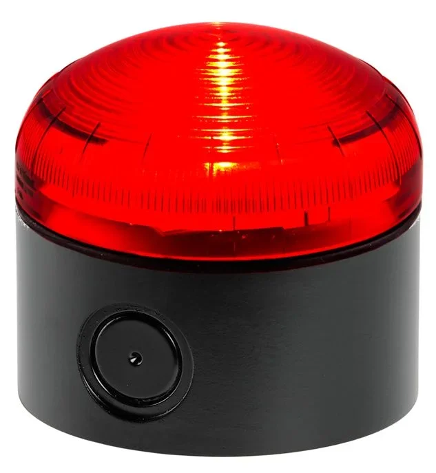 Balise Fixe à LED Rouge RS PRO, 12 V c.a./c.c., 24 V c.a./c.c.