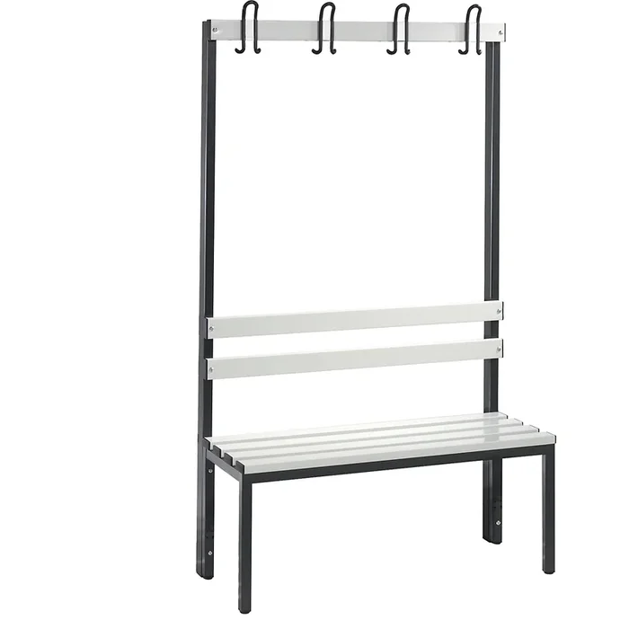 Banc de vestiaire BASIC, simple face – C+P