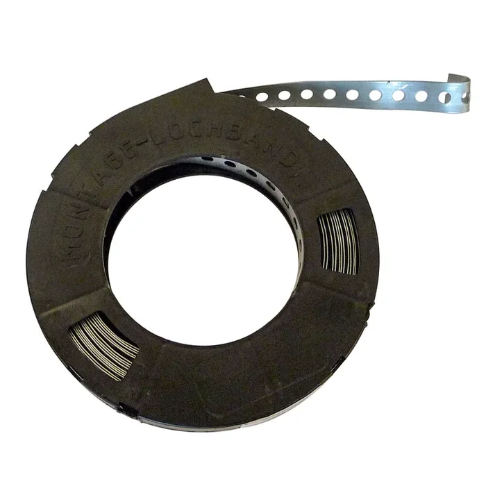 BANDE PERFORÉE 10 M – 17 X 0,75 MM – ASLAFIX – BP101708